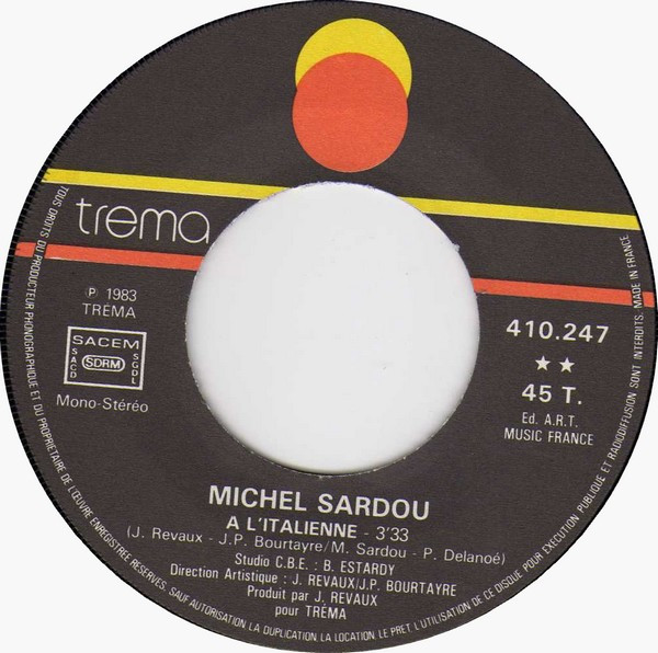 Michel Sardou - Vladimir Ilitch | Trema (410 247) - 4
