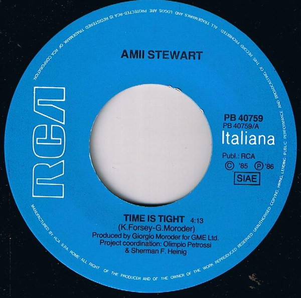Amii Stewart - Time Is Tight | RCA (PB 40759) - 3 Amii Stewart - Time Is Tight | RCA (PB 40759) - 3