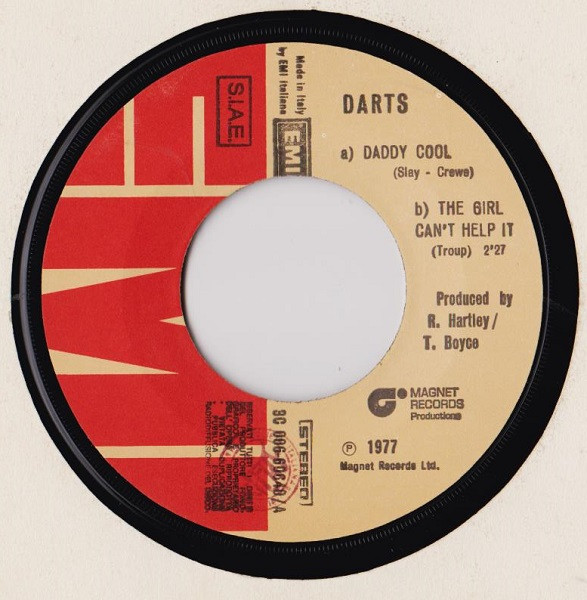 Darts - Daddy Cool (The Girl Can't Help It) | EMI (3C 006-60040) - 3 Darts - Daddy Cool (The Girl Can't Help It) | EMI (3C 006-60040) - 3