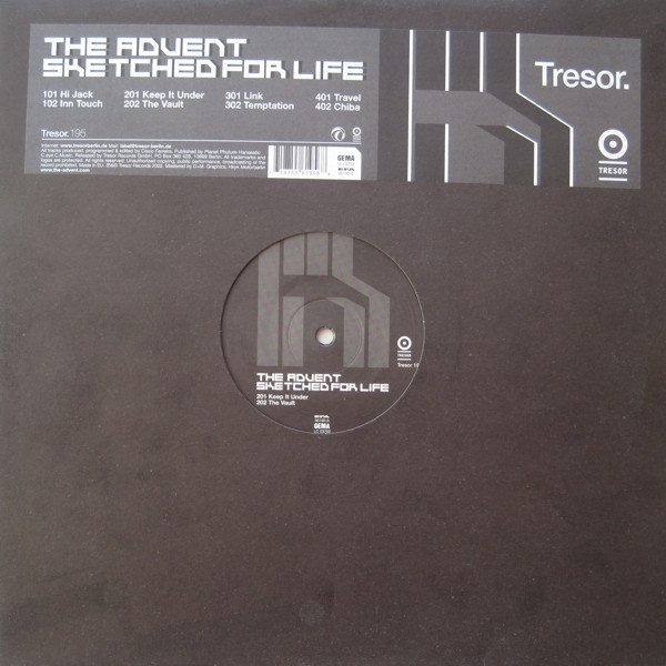 The Advent - Sketched For Life | Tresor (Tresor 195) - main The Advent - Sketched For Life | Tresor (Tresor 195) - main