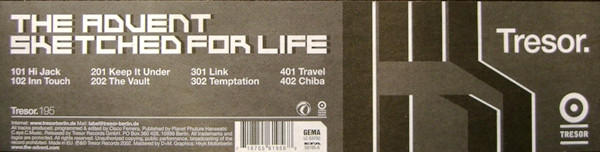 The Advent - Sketched For Life | Tresor (Tresor 195) - 2 The Advent - Sketched For Life | Tresor (Tresor 195) - 2