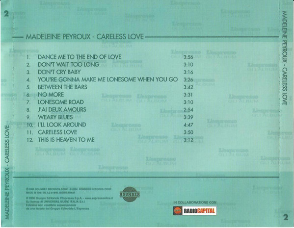 Madeleine Peyroux - Careless Love | Rounder Records (none) - 4
