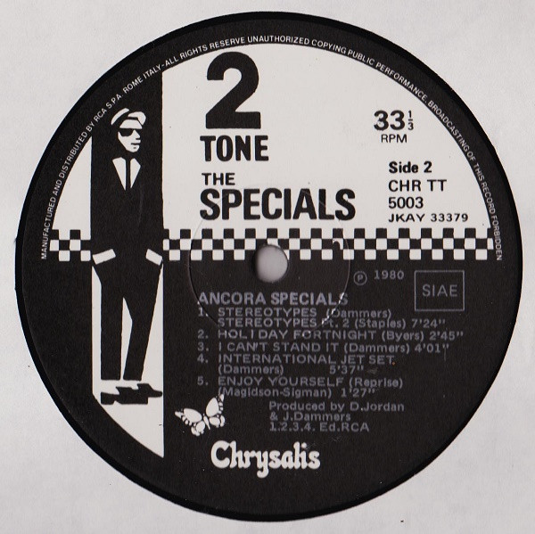 The Specials - Ancora Specials | Two-Tone Records (CHR TT 5003) - 4