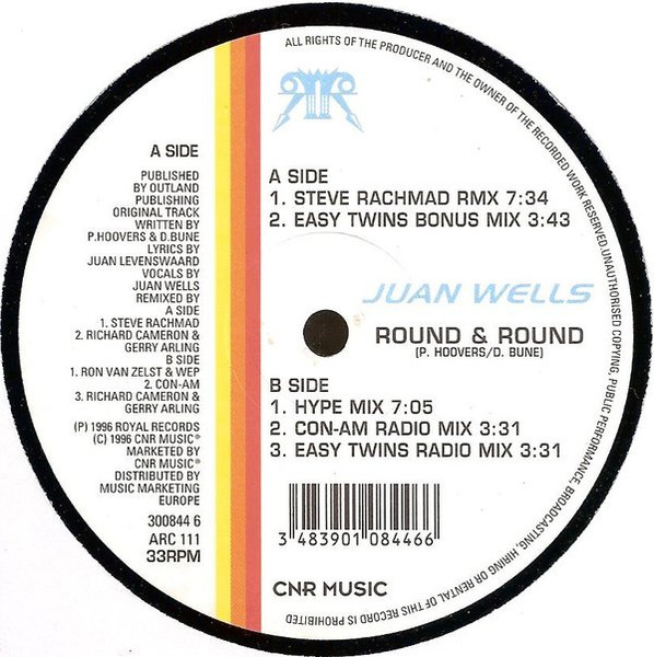 Juan Wells - Round & Round | CNR Music (300844 6) - 2