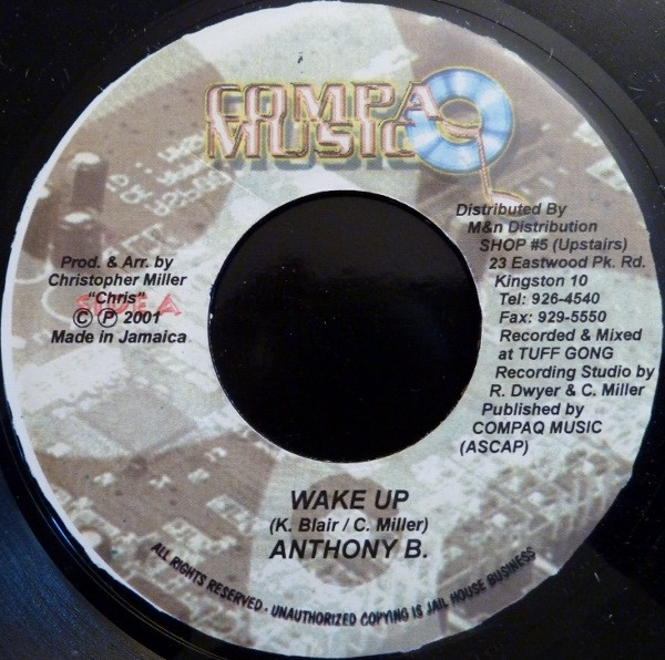 Anthony B - Wake Up | Compaq Music (none)