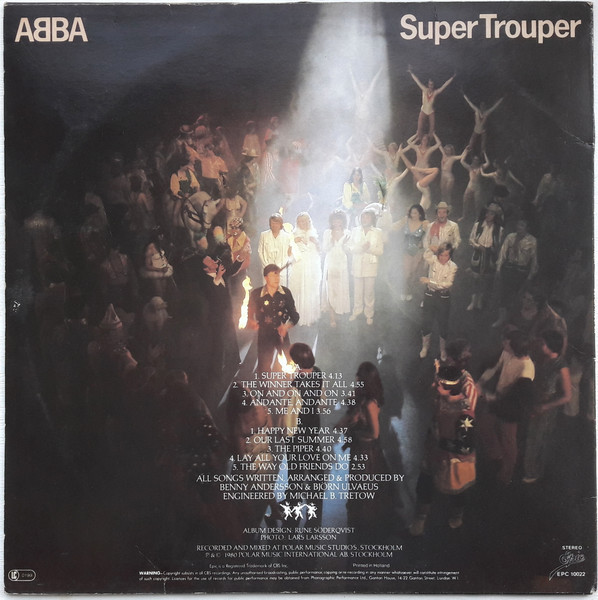ABBA - Super Trouper | Epic (EPC 10022) - 2