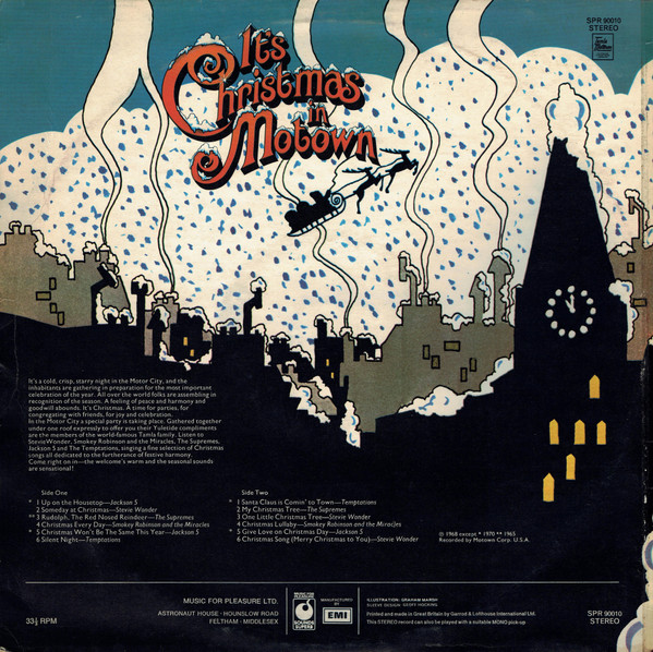 Various - It's Christmas In Motown | Music For Pleasure (SPR 90010) - 2 Various - It's Christmas In Motown | Music For Pleasure (SPR 90010) - 2