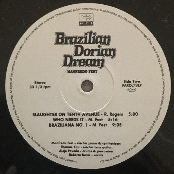 Manfredo Fest - Brazilian Dorian Dream | Far Out Recordings (FARO219LP) - 2 Manfredo Fest - Brazilian Dorian Dream | Far Out Recordings (FARO219LP) - 2
