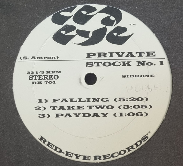 Red Eye - Private Stock No.1 | Red-Eye Records (RE701)