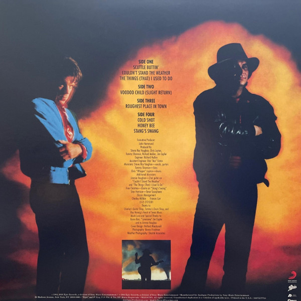 Stevie Ray Vaughan & Double Trouble - Couldn't Stand The Weather | Analogue Productions (APB 097-45) - 3