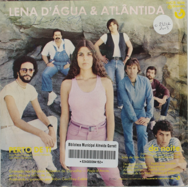 Lena D'Água & Atlântida - Perto De Ti | Valentim De Carvalho (1 VCS 1026) - 2