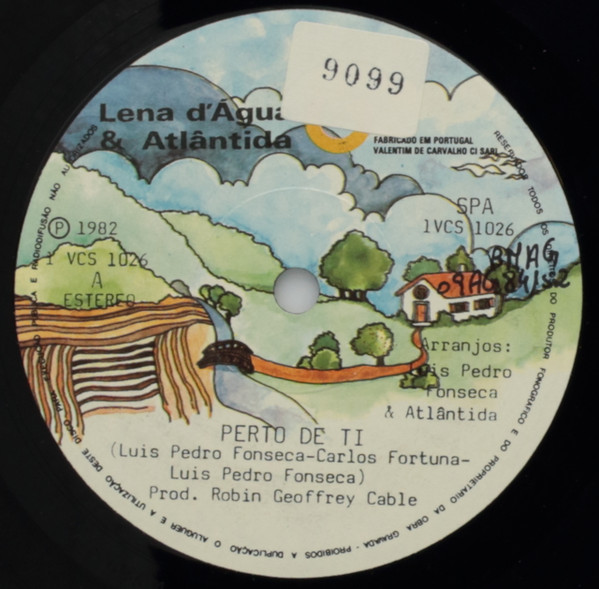 Lena D'Água & Atlântida - Perto De Ti | Valentim De Carvalho (1 VCS 1026) - 3