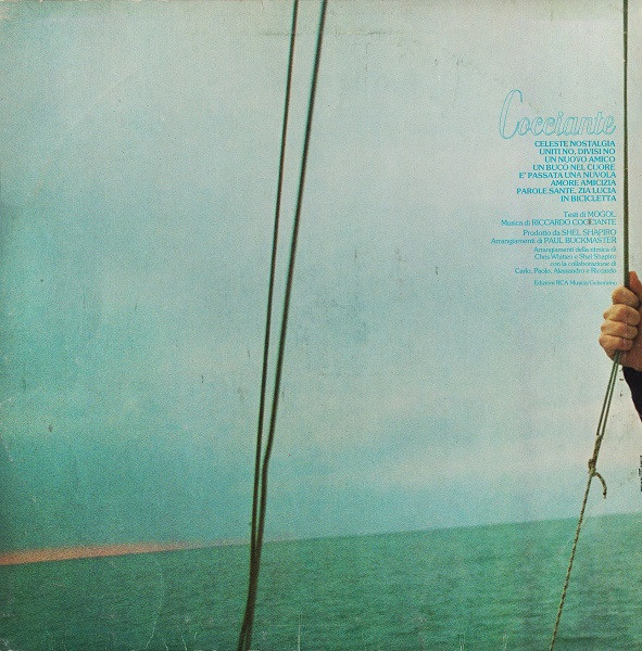Riccardo Cocciante - Cocciante | RCA (PL 31623) - 2