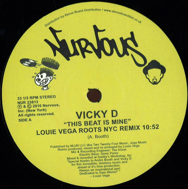 Vicky "D" - This Beat Is Mine | Nurvous Records (NUR 23813) - main Vicky "D" - This Beat Is Mine | Nurvous Records (NUR 23813) - main