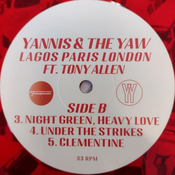 Yannis & The Yaw feat. Tony Allen - Lagos Paris London | Transgressive Records (TRANS787X) - 3
