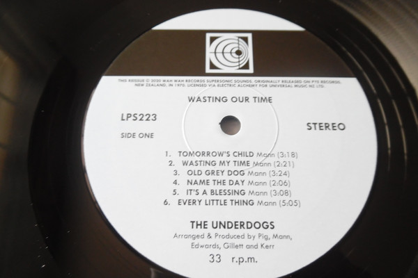 The Underdogs - Wasting Our Time | Wah Wah Records (LPS223) - 3 The Underdogs - Wasting Our Time | Wah Wah Records (LPS223) - 3