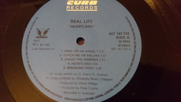Real Life - Heart Land | Curb Records (INT 147.710) - 3 Real Life - Heart Land | Curb Records (INT 147.710) - 3
