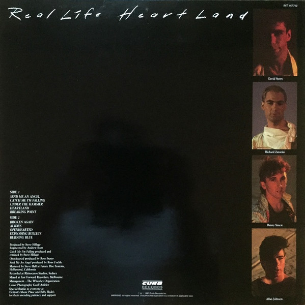 Real Life - Heart Land | Curb Records (INT 147.710) - 2 Real Life - Heart Land | Curb Records (INT 147.710) - 2