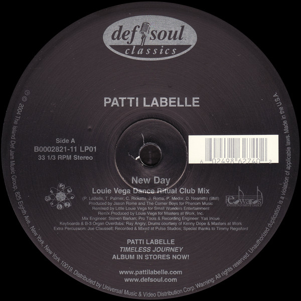 Patti LaBelle - New Day | Def Soul Classics (B0002821-11) - 2 Patti LaBelle - New Day | Def Soul Classics (B0002821-11) - 2