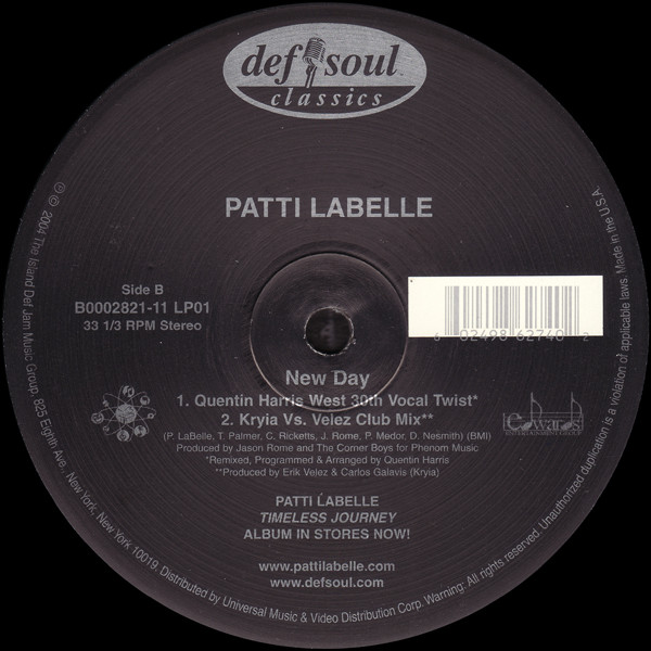 Patti LaBelle - New Day | Def Soul Classics (B0002821-11) - 3 Patti LaBelle - New Day | Def Soul Classics (B0002821-11) - 3