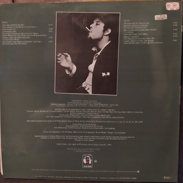 Tom Waits - Small Change | Asylum Records (ASY 53050)