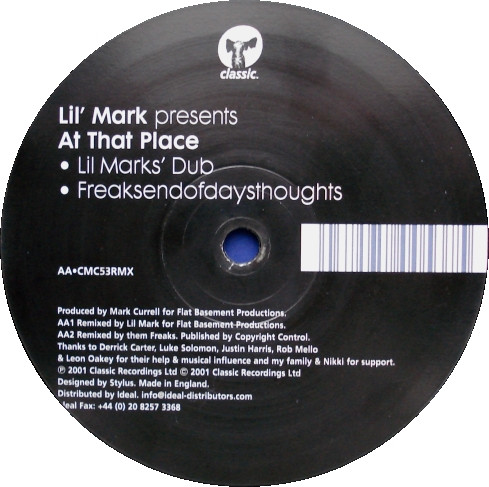 Lil' Mark - At That Place | Classic (CMC53RMX) - 2 Lil' Mark - At That Place | Classic (CMC53RMX) - 2