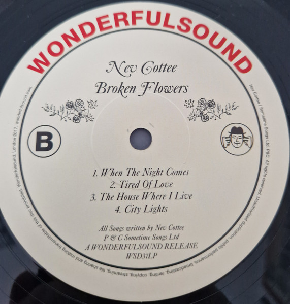 Nev Cottee - Broken Flowers | Wonderfulsound (WSD37LP) - 4 Nev Cottee - Broken Flowers | Wonderfulsound (WSD37LP) - 4