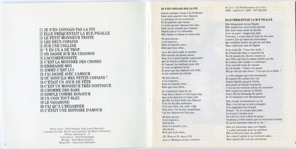Edith Piaf - Vol. 3 – 1939 - 1940 - 1941 - 1942 | PolyGram Distribution (834 517-2) - 4