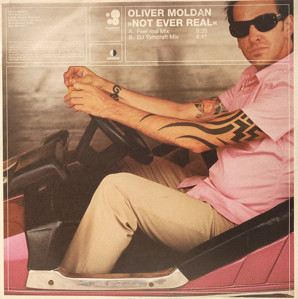 Oliver Moldan - Not Ever Real | Kosmo Records (KOS2011) - main Oliver Moldan - Not Ever Real | Kosmo Records (KOS2011) - main