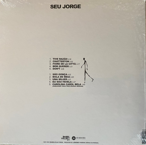 Seu Jorge - Cru | Babelville Prod. (BABELLP001) - 2