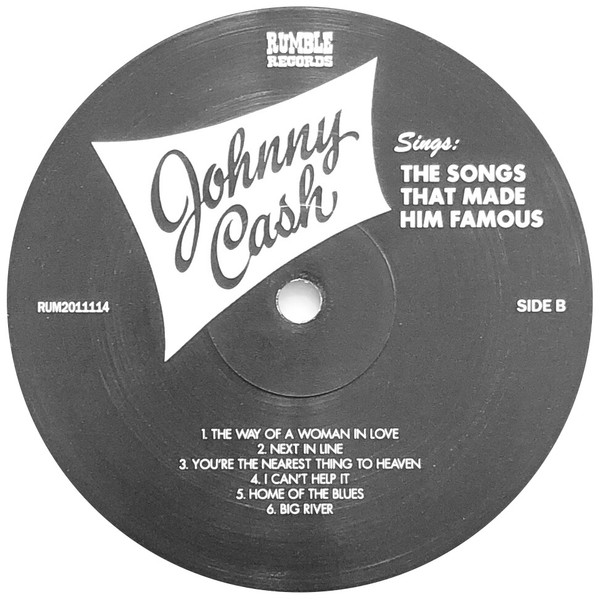 Johnny Cash - Sings The Songs That Made Him Famous | Rumble Records (RUM 2011114LP) - 4