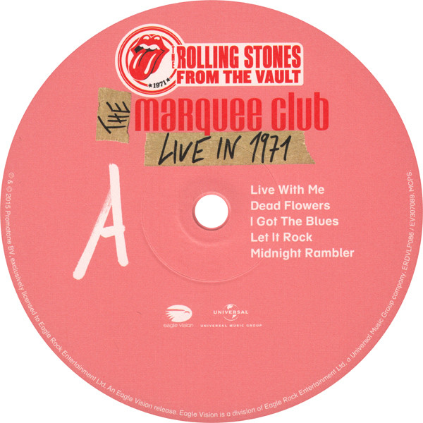 The Rolling Stones - The Marquee Club (Live In 1971) | Eagle Vision (ERDVLP086) - 3