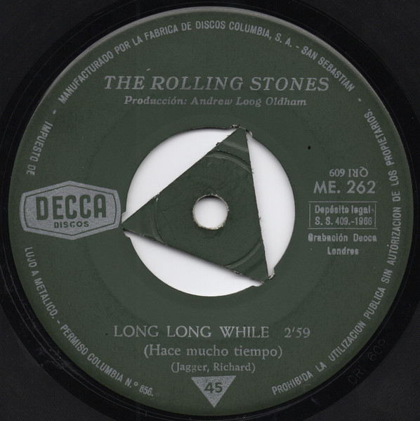 The Rolling Stones - Paint It, Black | Discos Decca (ME. 262) - 2