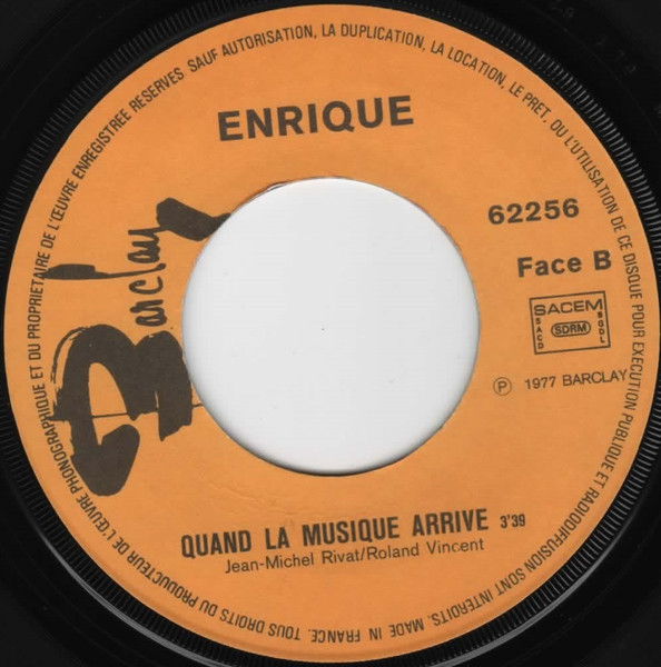 Enriqué - J'aime, J'aime... | Barclay (62.256) - 4