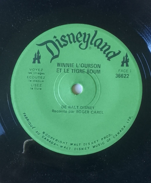 Roger Carel - Winnie L'ourson Et Le Tigre Boum | Disneyland (36622) - 4