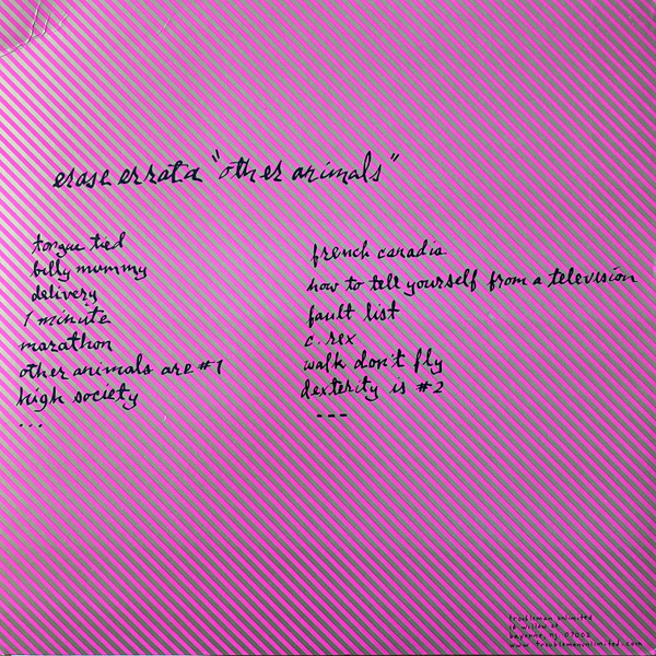 Erase Errata - Other Animals | Troubleman Unlimited (TMU 081) - 2 Erase Errata - Other Animals | Troubleman Unlimited (TMU 081) - 2