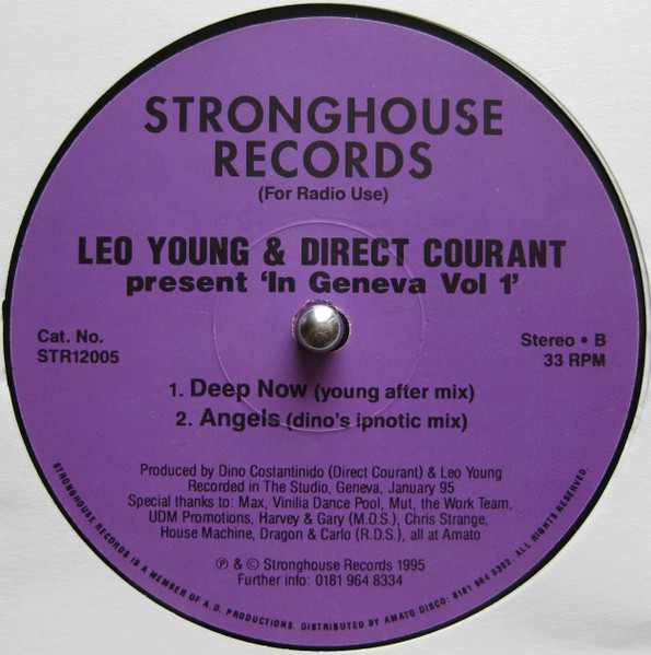 Leo Young & Direct Courant - In Geneva Vol. 1 | Stronghouse Records (STR12005) - 2
