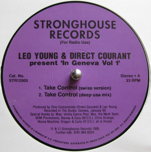 Leo Young & Direct Courant - In Geneva Vol. 1 | Stronghouse Records (STR12005)