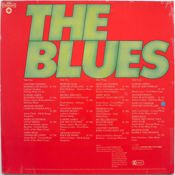 Various - The Blues Vol. 2 | Intercord (INT 158.601) - 4