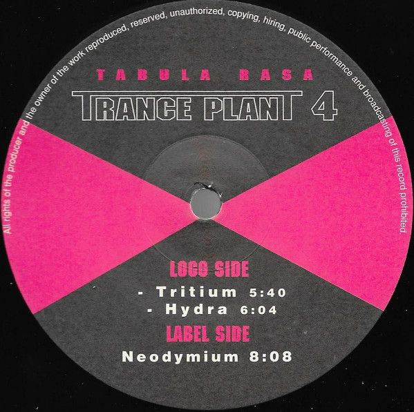 Tabula Rasa - Tritium | Tranceplant (TRANCE PLANT 4) - 3