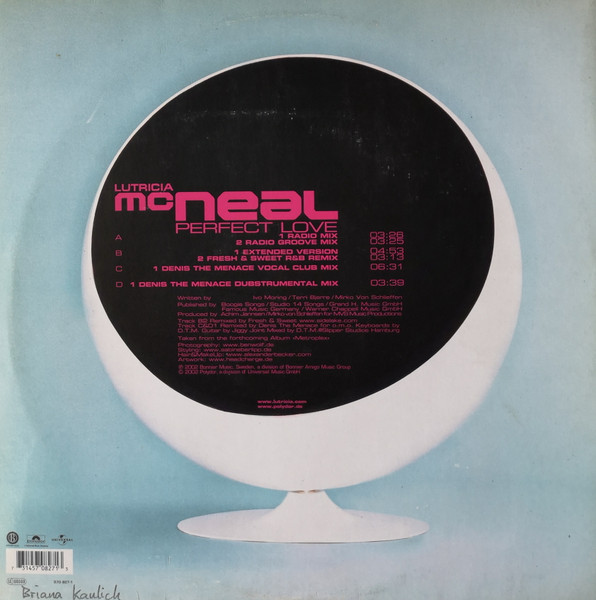 Lutricia McNeal - Perfect Love | Bonnier Music (570 827-1) - 4 Lutricia McNeal - Perfect Love | Bonnier Music (570 827-1) - 4