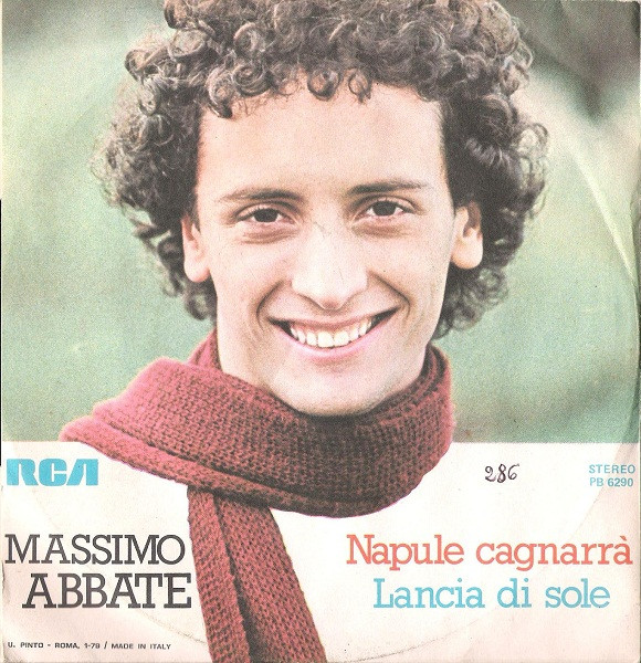 Massimo Abbate - Napule Cagnarrà / Lancia Di Sole | RCA (PB 6290) - 2 Massimo Abbate - Napule Cagnarrà / Lancia Di Sole | RCA (PB 6290) - 2