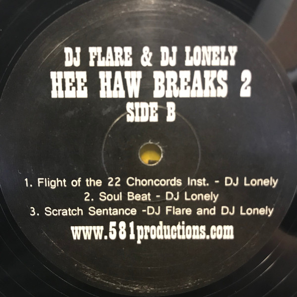 DJ Flare & DJ Lonely - Hee Haw Breaks 2 | 581 Productions (JW-1977) - 4