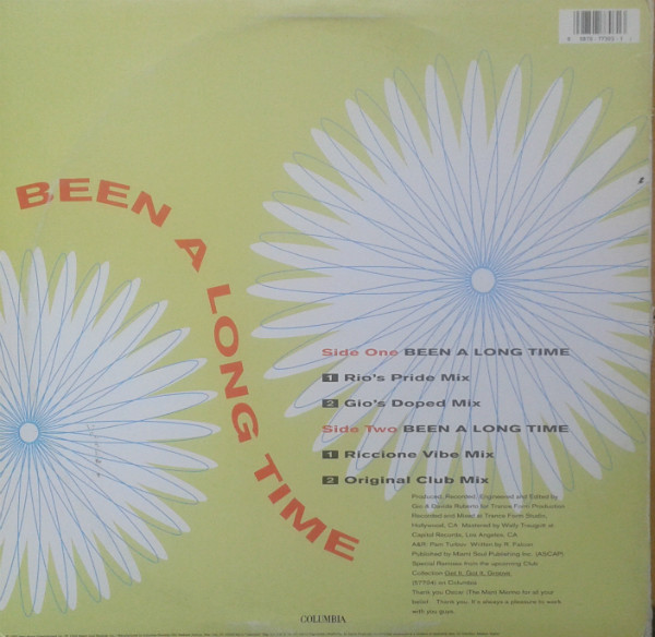 The Fog - Been A Long Time | Columbia (44 77303) - 2