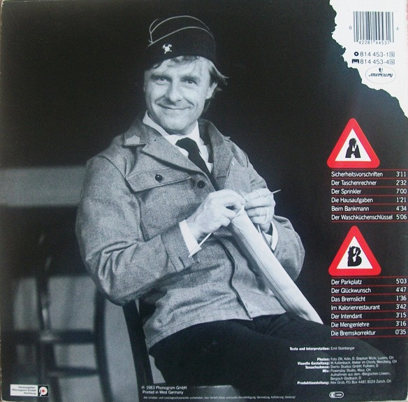Emil Steinberger - Feuerabend | Mercury (814 453-1) - 2 Emil Steinberger - Feuerabend | Mercury (814 453-1) - 2