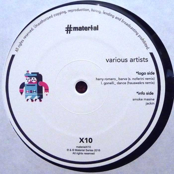 Various - Material Heads Vol. 10 | Material Series (materialX10) - main