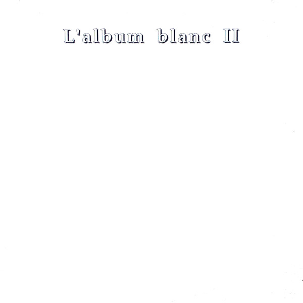 Various - L'album Blanc II | Studio Works, Montreal (WRC1-5875) - main