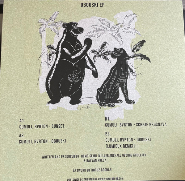 Cumuli , Bvrton - Obouski EP | Midas Touch (MDT07) - 2 Cumuli , Bvrton - Obouski EP | Midas Touch (MDT07) - 2