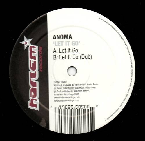 Anoma - Let It Go | Harlem Records (HAR07)