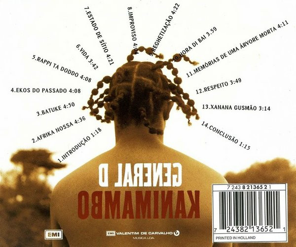 General D - Kanimambo | EMI-Valentim De Carvalho, Música Lda. (7243 8 21365 2 1) - 2 General D - Kanimambo | EMI-Valentim De Carvalho, Música Lda. (7243 8 21365 2 1) - 2